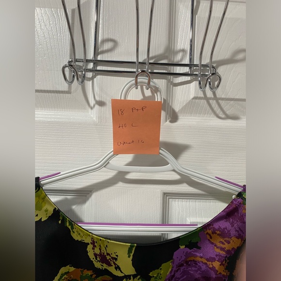 NWT women’s Jones New York dress, floral satin, size 10, pretty. Cocktail - Picture 13 of 13